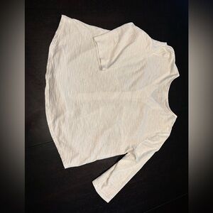 Chicos embroidered top white size 1